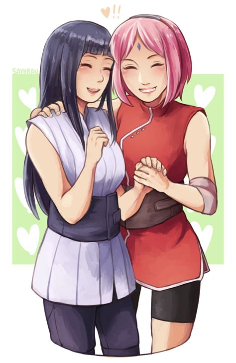 hinata e sakura|HINATA X SAKURA